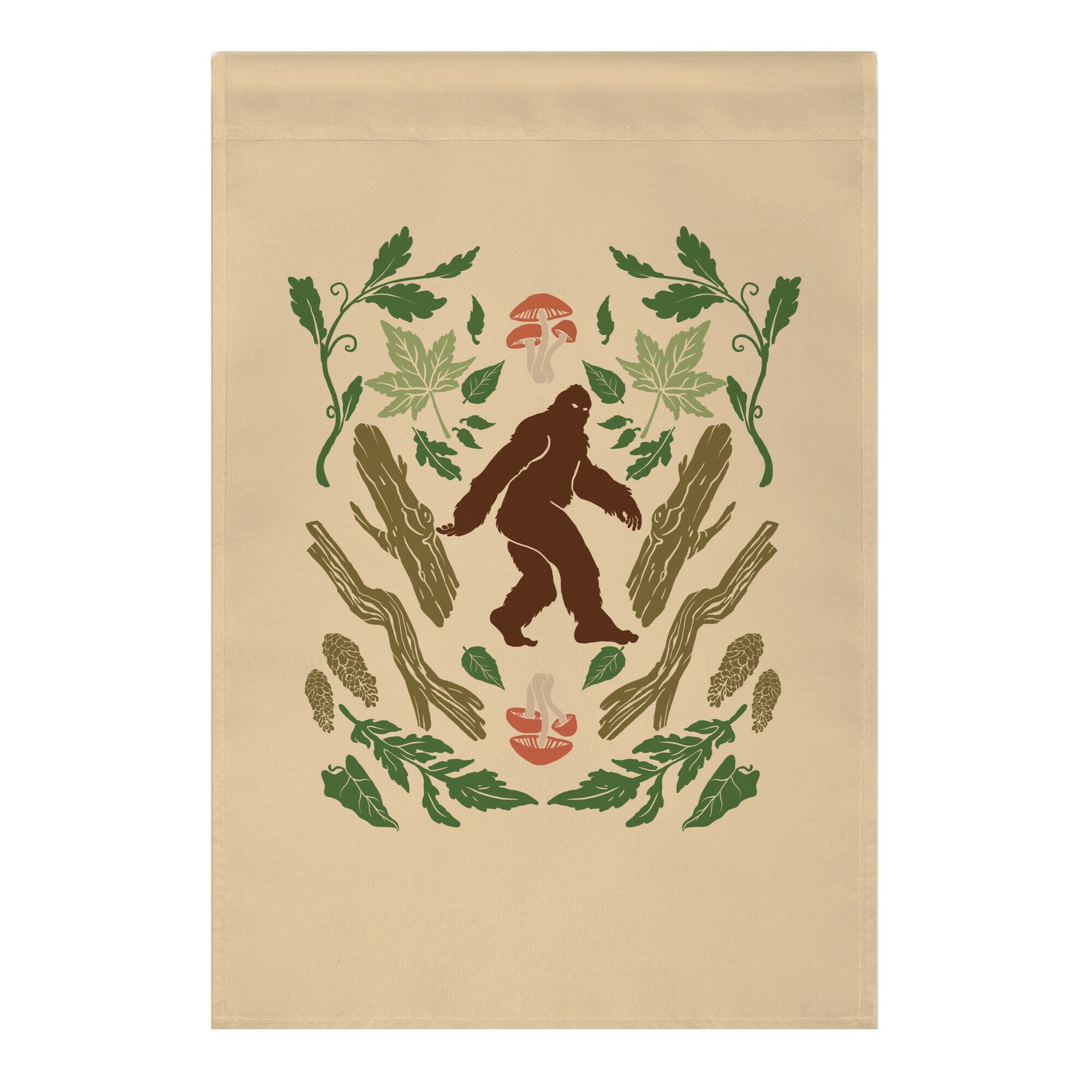 Sasquatch Sighting Garden Flag